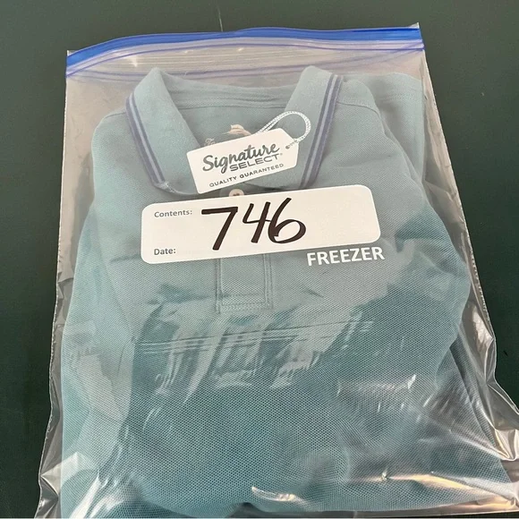 Tommy Bahama Polo Shirt Men’s Large Blue Teal Supima Cotton (746) - Picture 7 of 7